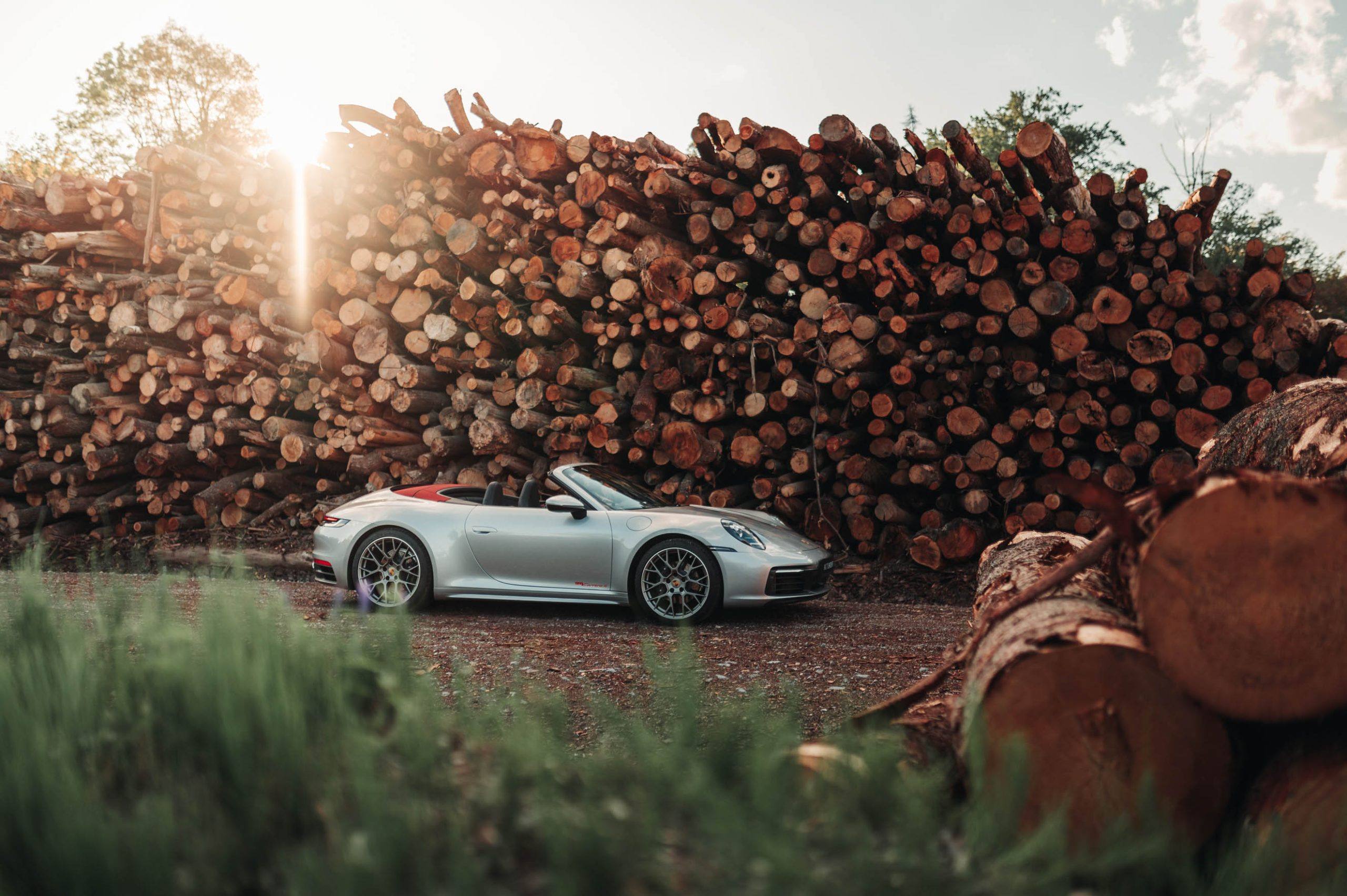 Porsce 911 4 Cabrio 992 Silver-1