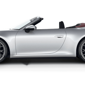 Porsche 911 Cabrio 4 Silver